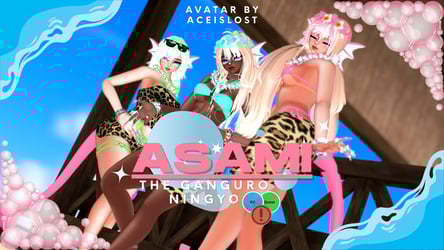 𖤐Asami ... Ganguro Ningyo [PC/QUEST]⸝⸝