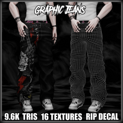 Graphic Jeans