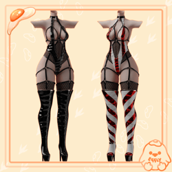 Candy: Dommy Mommy Sugar Cane Outfit *Commercial License*