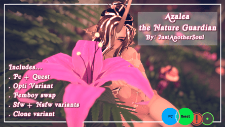 Azalea the Nature Guardian (PcQuest) (SPS) (Genderfluid, female/femboy)