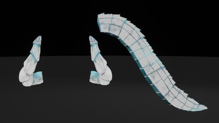Dragon Horn/Tail Set 1