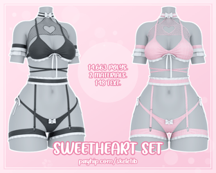 Sweetheart Set [FIT, RP, E-GIRL, ANIME & FANTASY BASE]