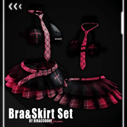 ♡ Bra&Skirt; set (Venus Rigged)