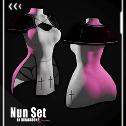 ♡ Nun set (Venus Rigged)