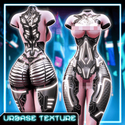 Cyber Lillix Body Texture - VRBase