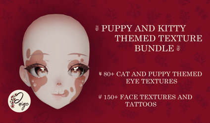𝓟𝓾𝓹𝓹𝔂 𝓪𝓷𝓭 𝓒𝓪𝓽 𝓦𝓲𝓵𝓵𝓪 𝓗𝓮𝓪𝓭 𝓣𝓮𝔁𝓽𝓾𝓻𝓮 𝓑𝓾𝓷𝓭𝓵𝓮 （ＦＲＥＥ ＷＩＴＨ ＣＯＤＥ）