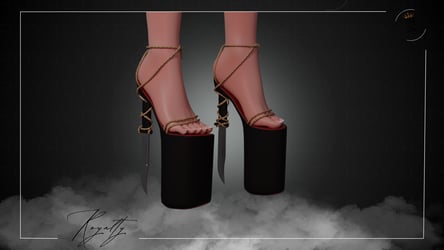 Ghostface Heels (Free in server)