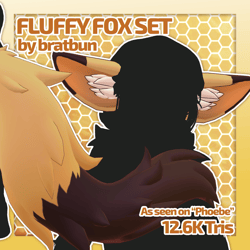 Fluffy Fox Set (Commercial License)