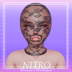 • Lace Mask • VRCHat Asset • Commercial License • Nitro •