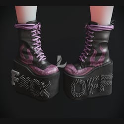 F**K OFF BOOTS (Personal and commercial) (WARNING, contains bad language)