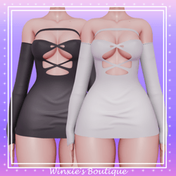 • Date Night Dress • VRCHat Asset • Commercial License •