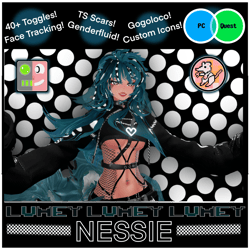 Nessie (Genderfluid) [PC & QUEST] [VRCFT]