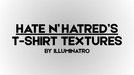 Hate & Hatred's T-Shirt Textures