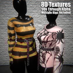 Torn Sweater Skirt by KC