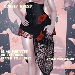 Corset Dress /E-girl