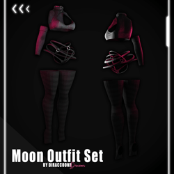 ♡ Moon Outfit Set (Venus Rigged)
