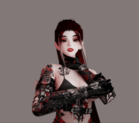 Crimson Stare (Amelia Head Texture)