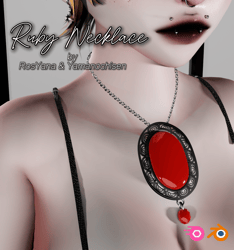 山🌹 Ruby Necklace | (Free w/ Nitro)