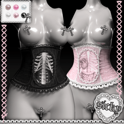 ₊˚⊹♡ corset (personal and commercial )