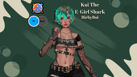 Kai The E-Girl Shark