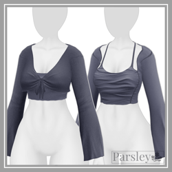 Y2K Bell Sleeve Tops