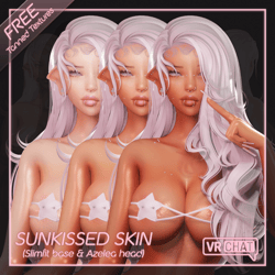 Sun Kissed Textures for SlimFit Base & Azelea Head [FREE]
