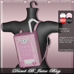 Dumb B Juice Bag ♡ [Commercial Use]