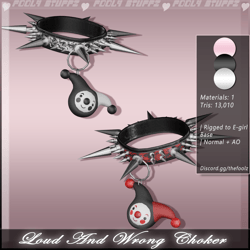 Loud and Wrong Choker ♡ [Commercial Use]