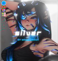 SILVER | PC // VRCFT | + LIMITED BUNNY VERSION