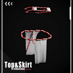 ♡ Top&Skirt; (Venus Rigged)