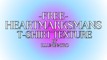 FREE - HeartMarksMan Shirt & Logo Textures