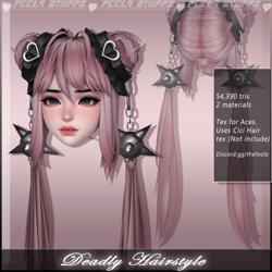 Deadly Hairstyle ♡ [Commercial Use]