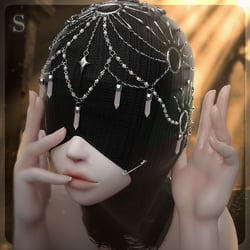 Jeweled Ski-Mask