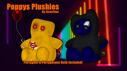 Poppy's Party Plushies (PC & QUEST FRIENDLY)