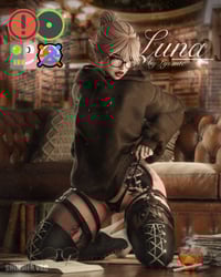 Luna (VRCFT/PC/OPTI/GOGO/SPS)