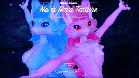 Na'vi Novabeast Texture & FREE Tsaheylu Asset
