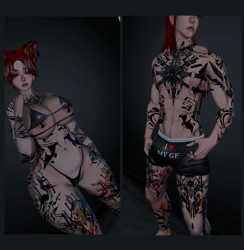 Edgeflower (Couple's Set, Aki Base, and Aphrodite Base)
