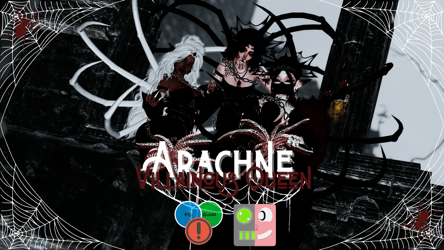 𖤐Arachne ... Villainous Queen[PC/QUEST/FT]⸝⸝