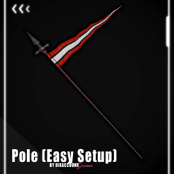 ♡ Flag Pole (Easy Setup)