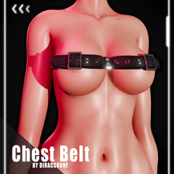 ♡ Chest Belt (E-girl Rigged)