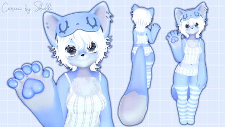 //✩ Carina [PC OPTI + Quest] - VRChat Avatar