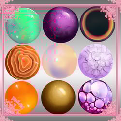 (NO AI) Various Matcaps PACK 2