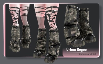URBAN ROGUE Shoes Set TEXTURE PACK 0.2 