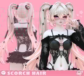 Scorch Hair・Commercial License