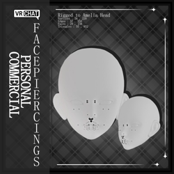 Amelia Piercing Set | Amelia Head 