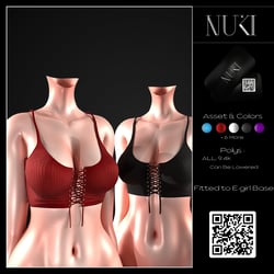 Lace Up Top | Commercial License