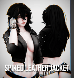 Spiked Leather Jacket