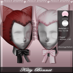 Kitty Bonnet ♡ [Commercial Use]