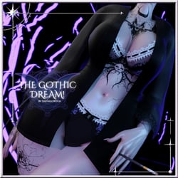 The Gothic Dream | Lingerie Outfit