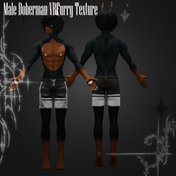 Male Doberman VRFurry Texture